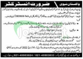 pak navy civilian jobs advertisement